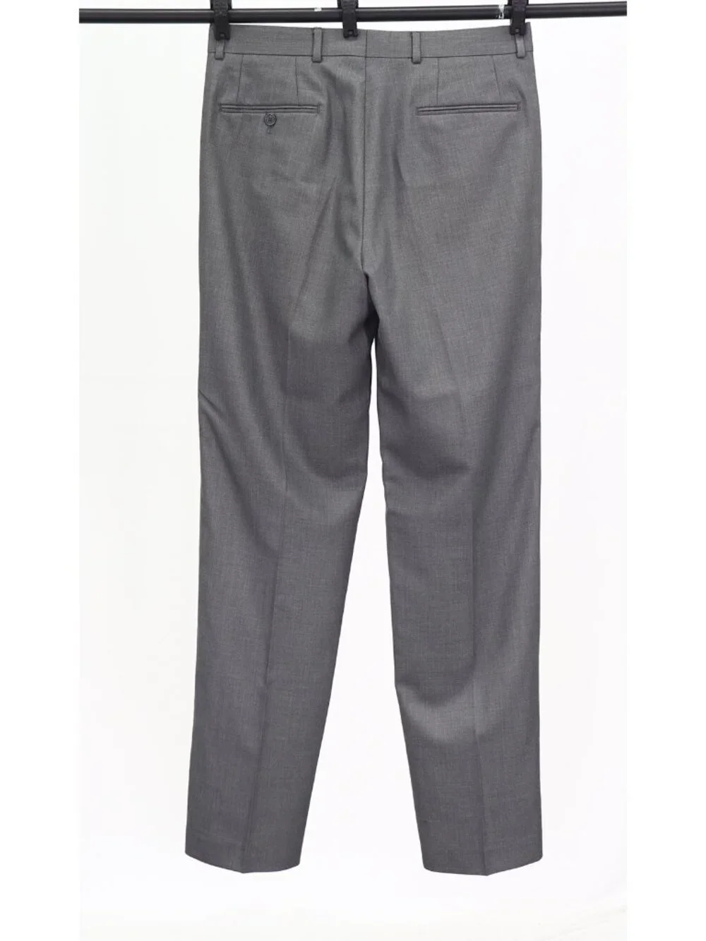 J. Ferrar 40L 33x34 Gray Full Suit 2-Button Solid R944